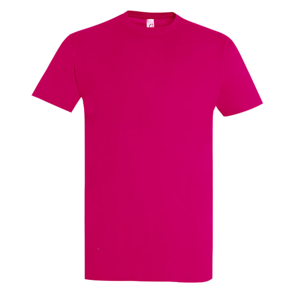 SOLS Imperial Herr T-shirt Kort Ärm Tungvikt M Fuchsia Fuchsia M