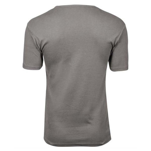 Tee Jays herr Interlock kortärmad T-shirt 2XL Stone Stone 2XL