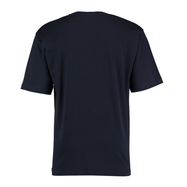Kustom Kit Herr Hunky Superior T-Shirt 5XL Marinblå Navy 5XL