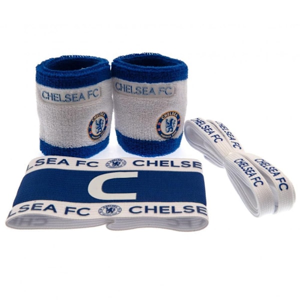 Chelsea FC Captains Armband Set One Size Blå/Vit Blue/White One Size