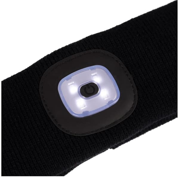 Trespass Osten LED-pannband, en storlek, svart Black One Size