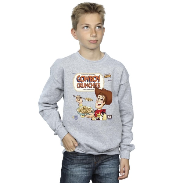 Disney Boys Toy Story Woody Cowboy Crunchies Sweatshirt 5-6 Ja Sports Grey 5-6 Years