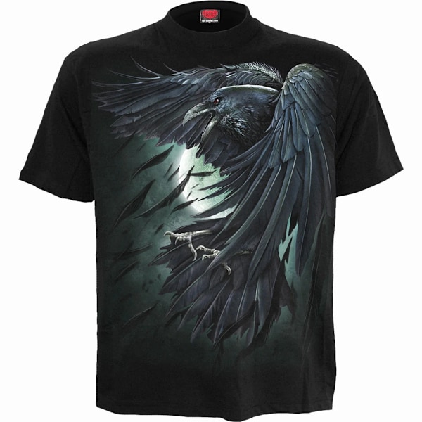 Spiral Direct Barn/Barn Shadow Raven T-shirt 5-6 år Svart Black 5-6 Years