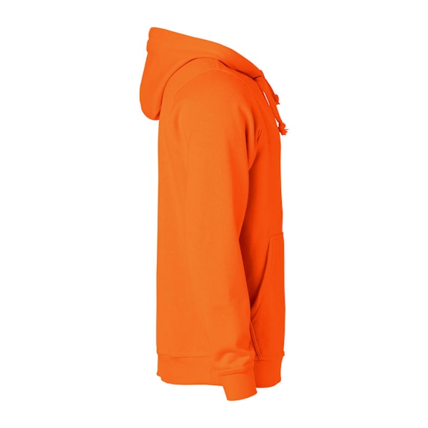 Clique Unisex Vuxen Basic Hoodie XS Synlighet Orange Visibility Orange XS