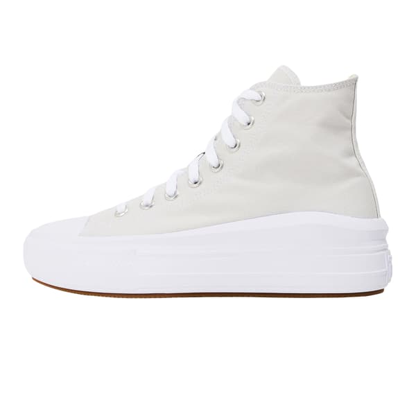 Converse Dam/Dam Chuck Taylor Canvas Platform High Top Träningsskor Grey 6 UK