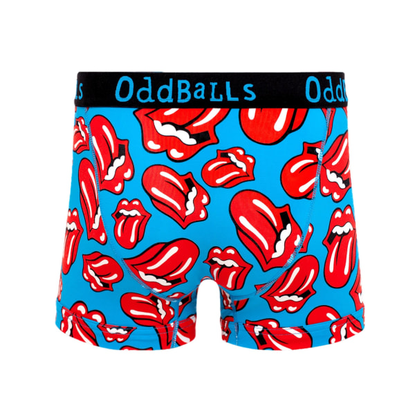 OddBalls Herr The Rolling Stones Boxer XL Blå/Röd/Svart Blue/Red/Black XL