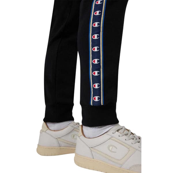 Champion Herr Jersey Taped Joggers S Svart Black S