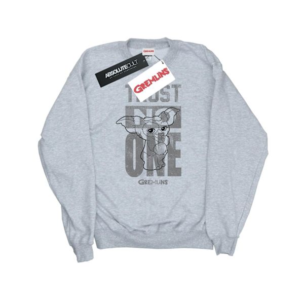 Gremlins Mens Trust One Mogwai Sweatshirt L Sports Grey Sports Grey L