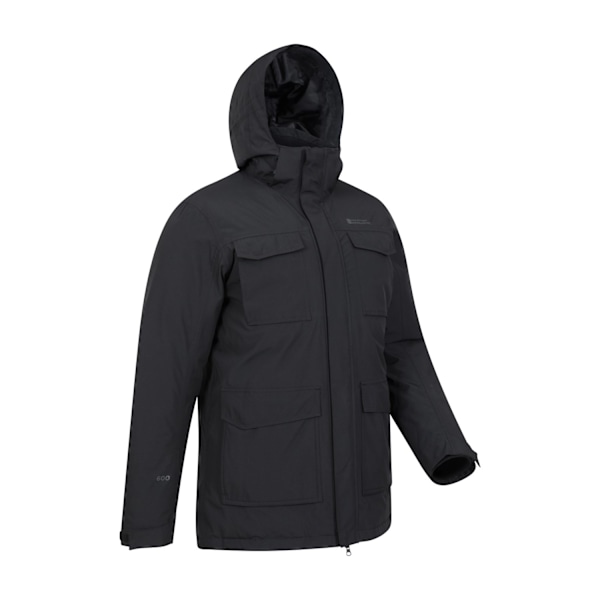 Mountain Warehouse Concord Extreme Dun Lång Jacka för Herr Black XL
