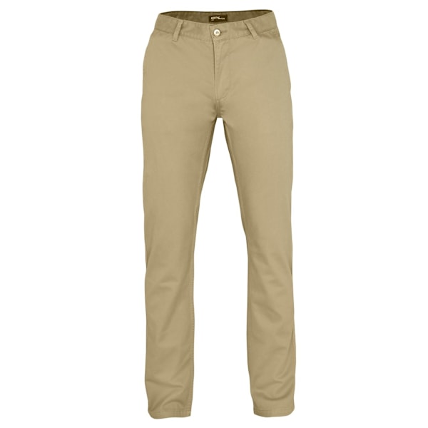 Asquith & Fox Herrkläder Klassiska Casual Chinos/Byxor MT Naturlig Natural MT