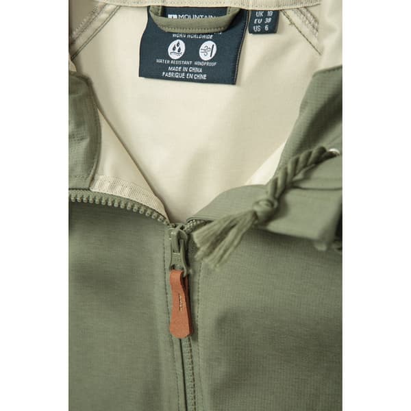 Mountain Warehouse Iona Softshelljacka för dam/kvinnor 10 UK K Khaki 10 UK
