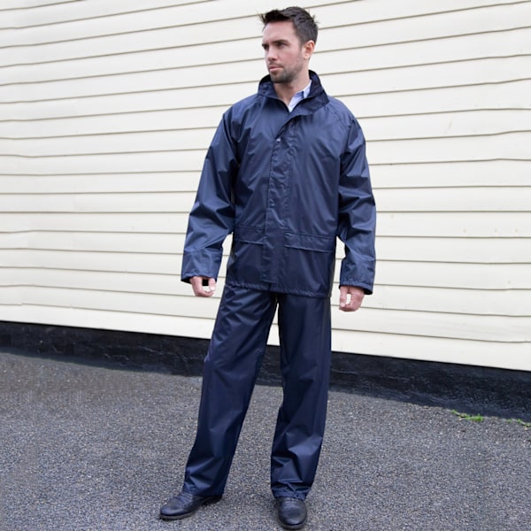 Result Herr Core Regnställ (Byxor Och Jacka Set) XL Royal Royal XL