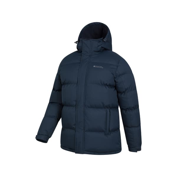 Mountain Warehouse Herr Snow Padded Jacket XS Marinblå Navy XS
