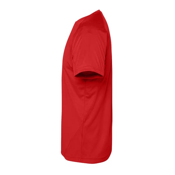 Tri Dri Panelad kortärmad t-shirt för män 3XL Fire Red Fire Red 3XL
