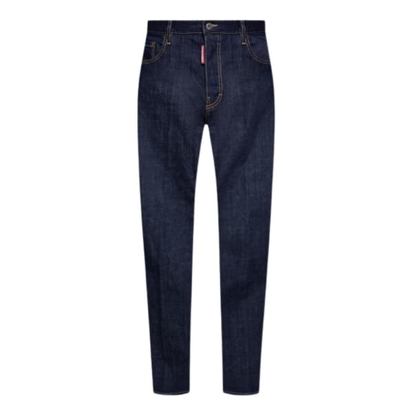 DSquared2 Herr Rinse Jeans 32R Marinblå Navy Blue 32R