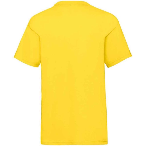 Fruit of the Loom Barn/Barn Valueweight T-shirt 7-8 år Yellow 7-8 Years