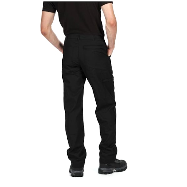 Regatta Mens New Action Trouser (Long) / Byxor 34W x Long Svart Black 34W x Long