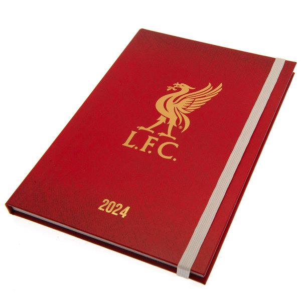 Liverpool FC 2024 A5 Dagbok One Size Röd/Guld Red/Gold One Size