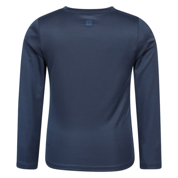 Mountain Warehouse Barn/Barn Aqua Långärmad Bad T-shirt Navy 3-4 Years