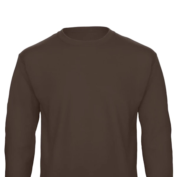 B&C Herr ID.202 50/50 Sweatshirt 4XL Brun Brown 4XL
