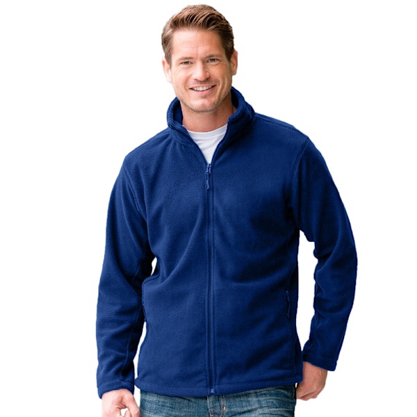 Russell Herr Full Zip Outdoor Fleece Jacka M Bright Royal Bright Royal M