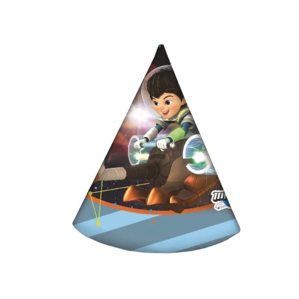 Miles From Tomorrowland Outer Space Party Hats (paket med 6) En Multicoloured One Size
