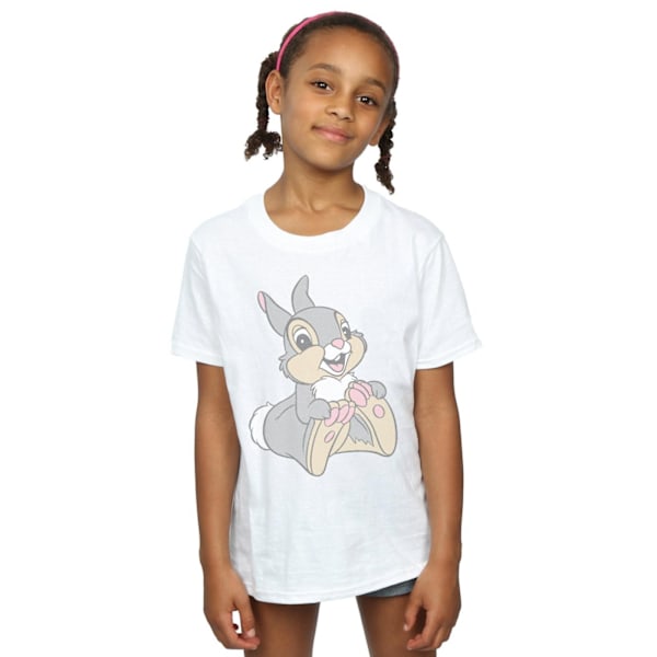 Bambi Girls Classic Thumper T-Shirt 7-8 år Svart Black 7-8 Years