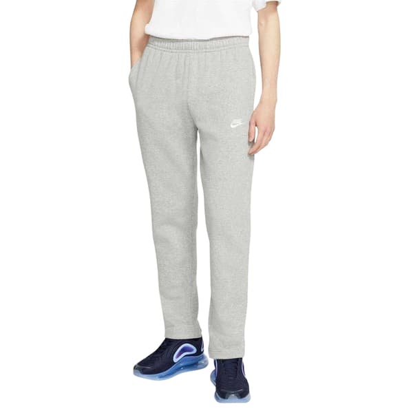 Nike Herr Club Broderad Logotyp Joggers S R Grå Grey S R