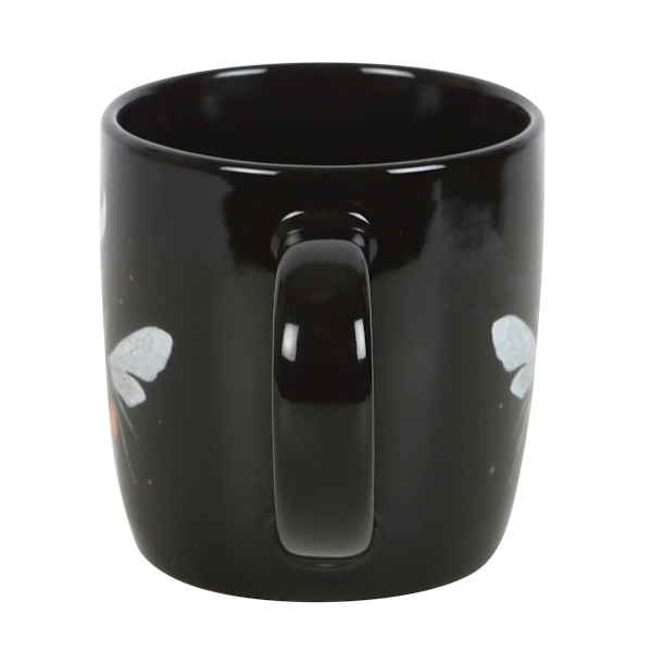 Something Different Forest Bee Mug One Size Svart/Vit Black/White One Size