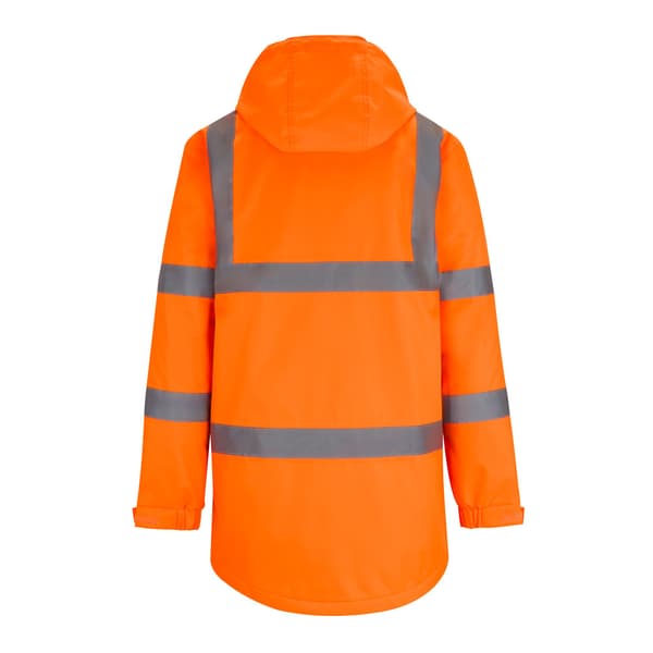 Regatta Pro Contract Dover Hi-Vis Parka för män L Orange Orange L
