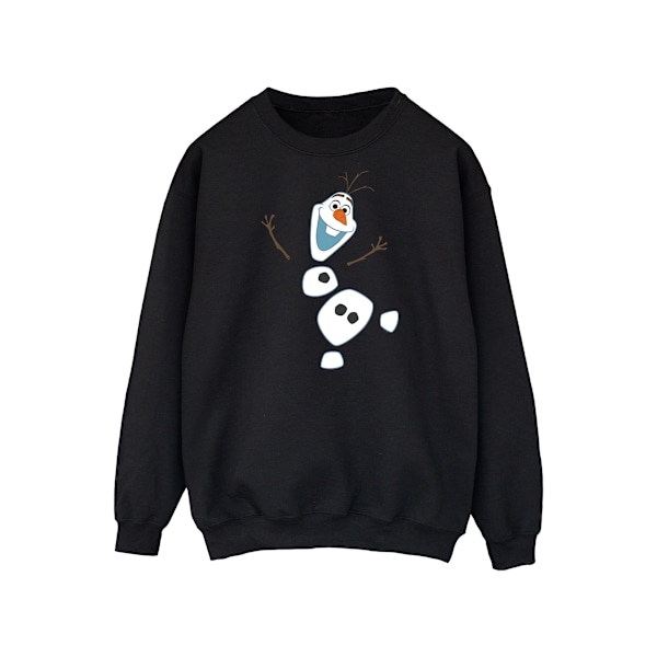Disney Herr Frozen Olaf Dekonstruerad Sweatshirt M Svart Black M