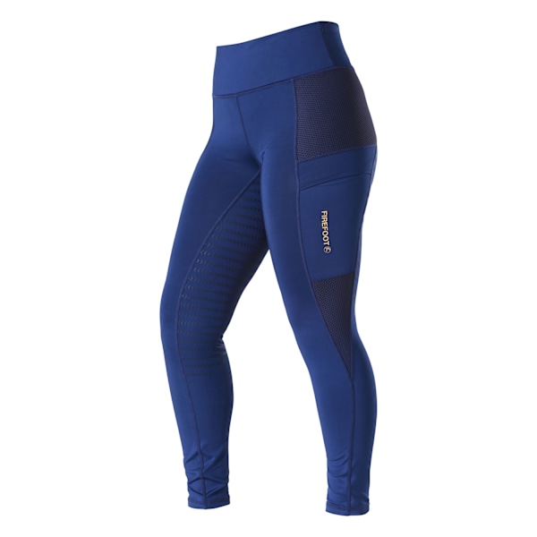 Firefoot Barn/Barnkläder Marsden Sticky Bum Ridbyxor Navy/Orange 22R