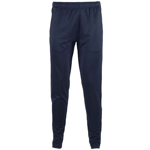 Tombo Herr Slim Leg Träning Joggingbyxor M R Marinblå Navy M R