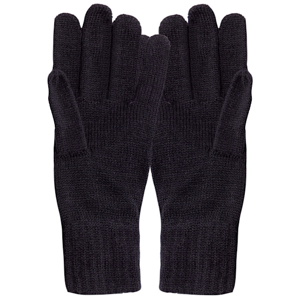 Regatta Professional Unisex Stickade Vinterhandskar One Size Svart Black One Size