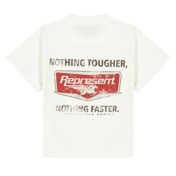 Represent Barn/Kids Crew Neck Regular T-shirt 1-2 år Vit White 1-2 Years