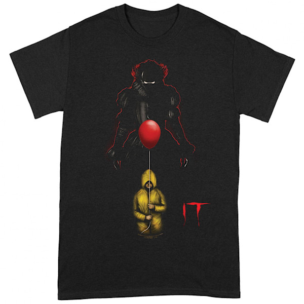 It Unisex Vuxen Pennywise Skugga T-shirt M Svart/Röd/Gul Black/Red/Yellow M