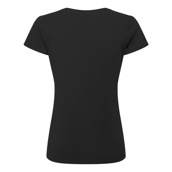 Russell Dam/Dam Authentic Classic Ringspun Bomulls T-shirt Black M