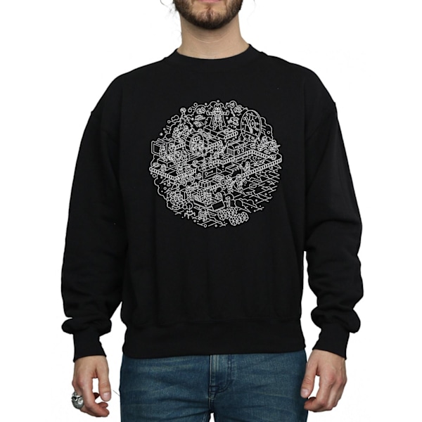 Star Wars Jul Dödsstjärnan Sweatshirt M Svart Black M