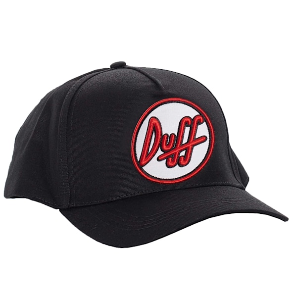 Simpsons Duff Baseball Cap One Size Black Black One Size