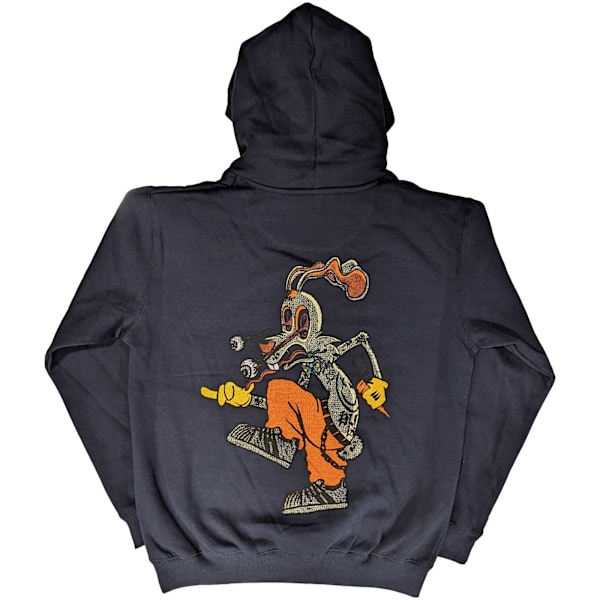 Blink 182 Unisex Vuxen Roger Rabbit Pullover Hoodie XS Navy Blu Navy Blue XS