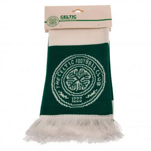 Celtic FC Unisex Bar Scarf för vuxna, en storlek, grön/vit Green/White One Size