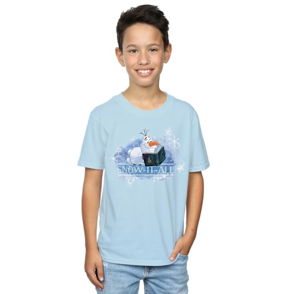 Disney Boys Frozen 2 Olaf Snow It All T-Shirt 5-6 år Sky Blue Sky Blue 5-6 Years