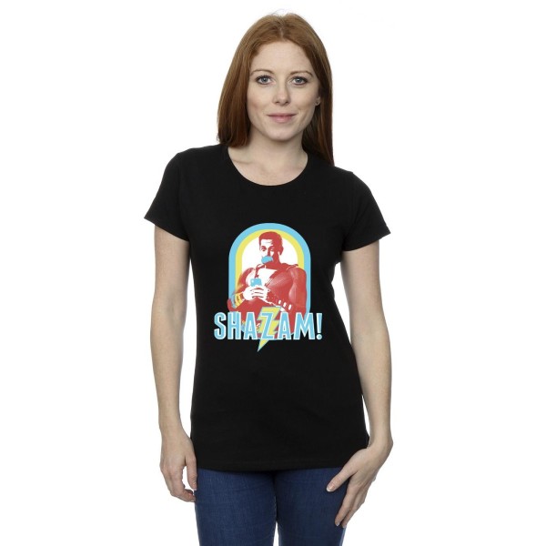 DC Comics Dam/Kvinnor Shazam Buble Gum Frame Bomull T-shirt L Black L