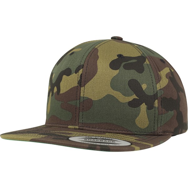 Yupoong Felxfit Unisex Classic Camo Snapback Cap One Size Woodl Woodland Camo One Size