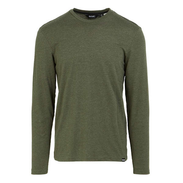 Regatta Herr Maylow Plain T-Shirt 3XL Mörk Khaki Melange Dark Khaki Marl 3XL