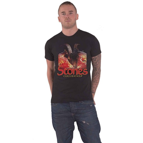 The Rolling Stones Unisex Vuxen Get Head Soup Logotyp Bomull T-shirt S Black S
