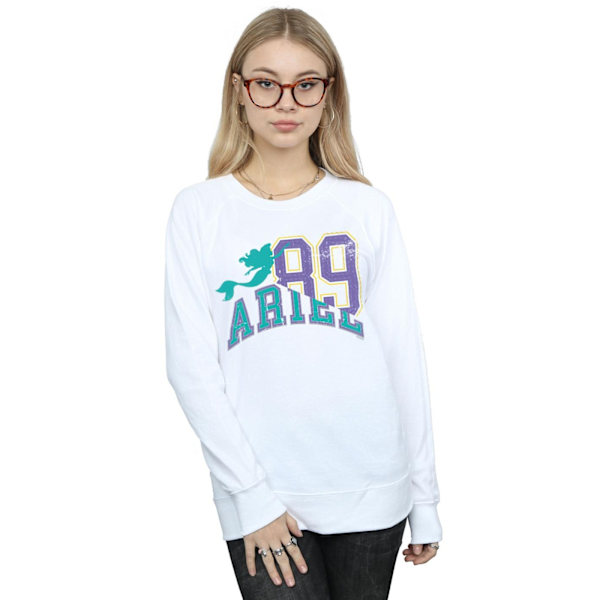 Disney Dam/Damer Princess Ariel Collegiate Sweatshirt XXL W White XXL