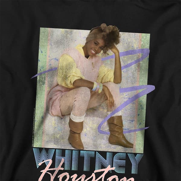 Whitney Houston Barn/Ungdomar How Will I Know Pullover Hoodie Black 12-13 Years