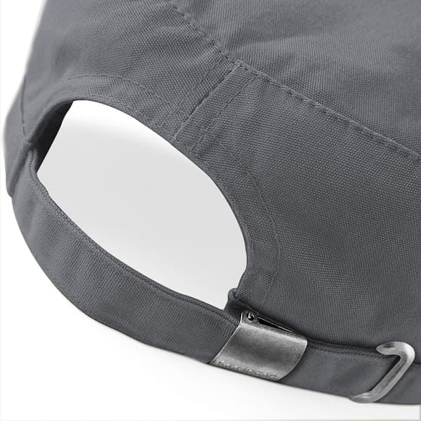 Beechfield Army Cap / Huvudbonad One Size Vit White One Size