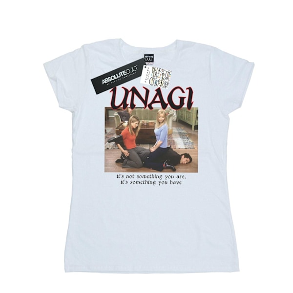 Friends Dam/Damer Unagi Foto Bomull T-shirt L Vit White L